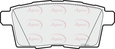 APEC Rear Brake Pads PAD1605