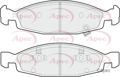 APEC Front Brake Pads PAD1131