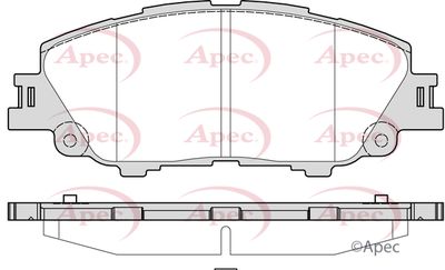 APEC Front Brake Pads PAD2385