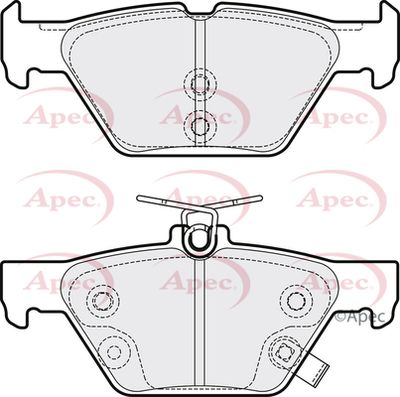 APEC Rear Brake Pads PAD2191