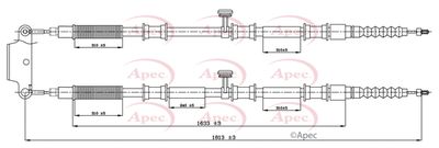 APEC Brake Cable CAB1095