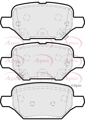 APEC Rear Brake Pads PAD2243