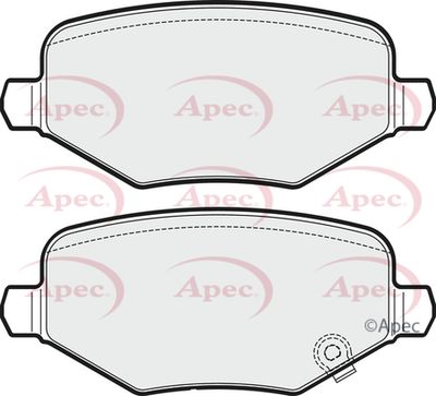 APEC Rear Brake Pads PAD2016
