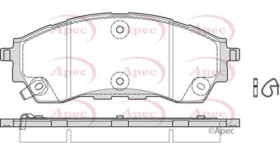 APEC Front Brake Pads PAD2343