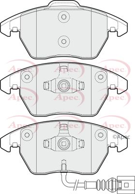 APEC Front Brake Pads PAD1731