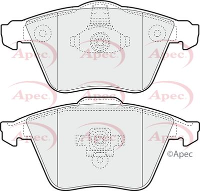 APEC Front Brake Pads PAD1420