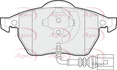 APEC Front Brake Pads PAD1110