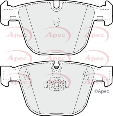 APEC Rear Brake Pads PAD1285