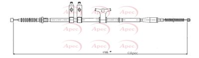 APEC Brake Cable CAB1581