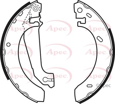 APEC Brake Shoes SHU489