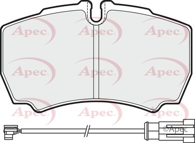 APEC Rear Brake Pads PAD1992