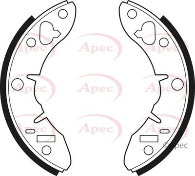 APEC Brake Shoes SHU187