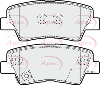 APEC Rear Brake Pads PAD1754