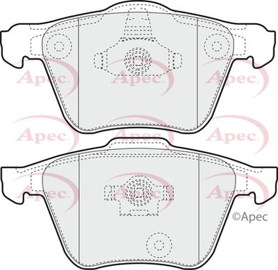 APEC Front Brake Pads PAD1335