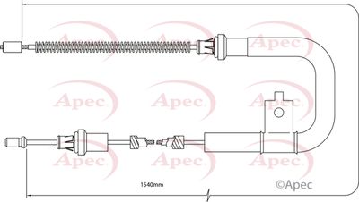 APEC Brake Cable CAB1311