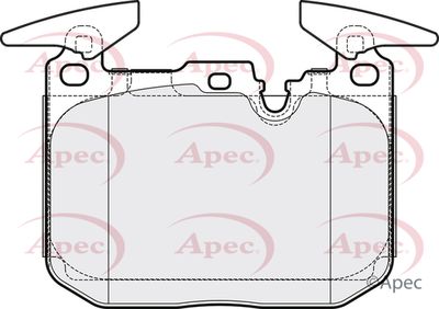 APEC Front Brake Pads PAD1907