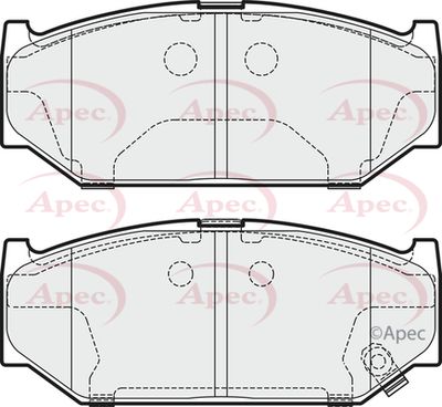 APEC Front Brake Pads PAD1892