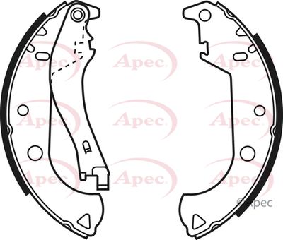 APEC Brake Shoes SHU642