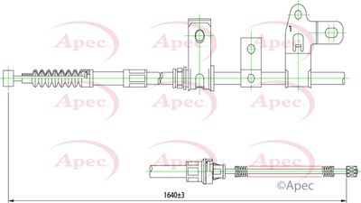 APEC Brake Cable CAB1426