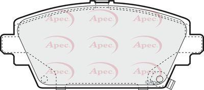 APEC Front Brake Pads PAD1043