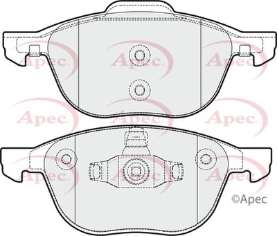 APEC Front Brake Pads PAD1638