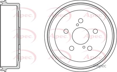 APEC Brake Drum DRM9106