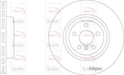 APEC Brake Disc DSK3319B