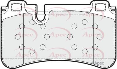 APEC Rear Brake Pads PAD1610