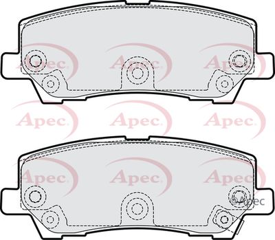 APEC Rear Brake Pads PAD2282