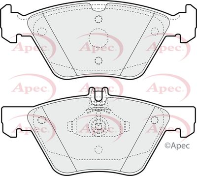 APEC Front Brake Pads PAD1393