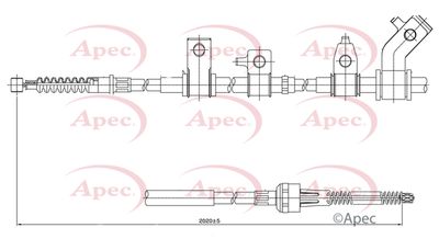APEC Brake Cable CAB1303