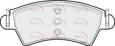 APEC Front Brake Pads PAD1231