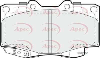 APEC Front Brake Pads PAD1600