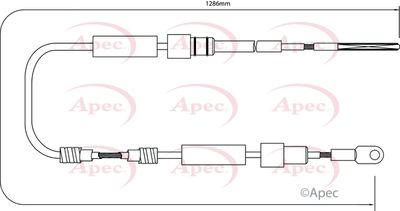 APEC Brake Cable CAB1029