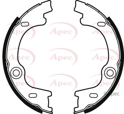 APEC Brake Shoes SHU811