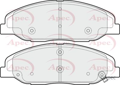 APEC Front Brake Pads PAD1633