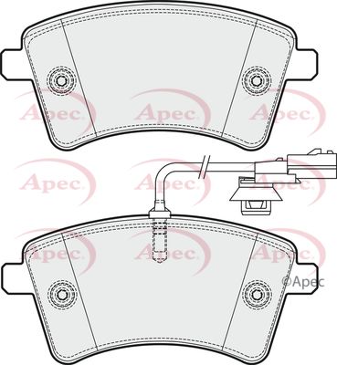 APEC Front Brake Pads PAD1900