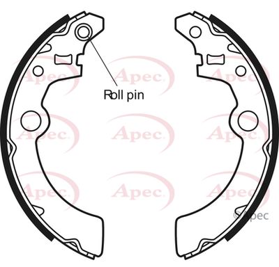 APEC Brake Shoes SHU650