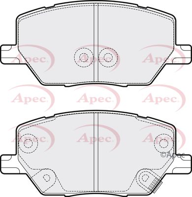 APEC Front Brake Pads PAD2065