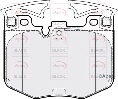 APEC Front Brake Pads PAD2147B