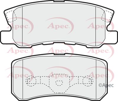 APEC Rear Brake Pads PAD1242