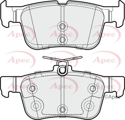 APEC Rear Brake Pads PAD1960