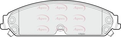 APEC Front Brake Pads PAD1557
