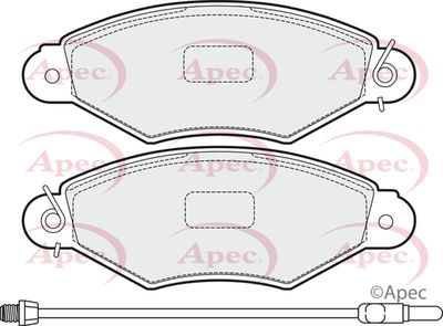 APEC Front Brake Pads PAD1505