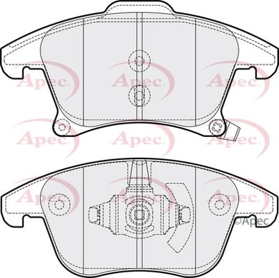 APEC Front Brake Pads PAD2070