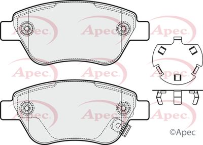 APEC Front Brake Pads PAD2002