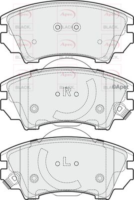 APEC Front Brake Pads PAD1684B