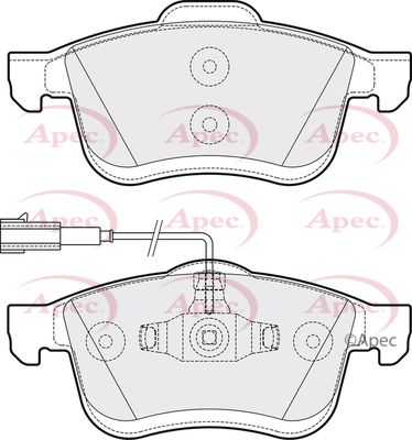 APEC Front Brake Pads PAD2120
