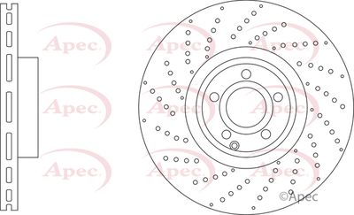 APEC Brake Disc DSK3345