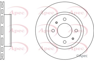 APEC Brake Disc DSK2543